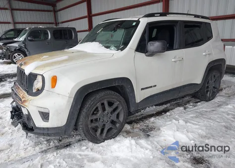 2021 Jeep Renegade Latitude Fwd z USA, uszkodzony, nr VIN ZACNJCBB0MPM53812